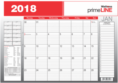 Picture of SAD Calendar Desk Month 