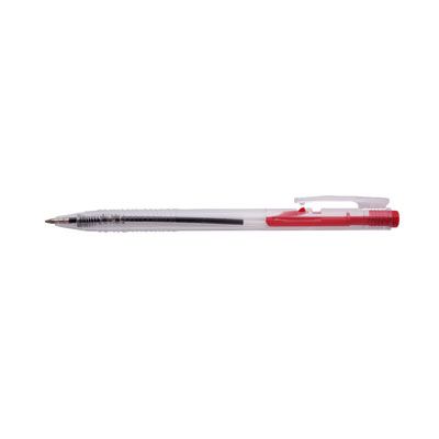 Picture of Waltons Primeline Clear Click Pen (Each) Blue