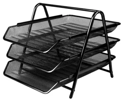 Picture of Wire Mesh Desk Cube Holder DLD01- Black
