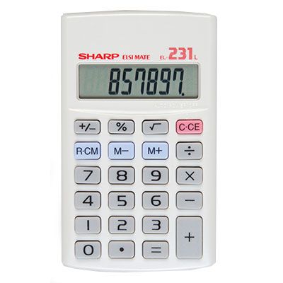 Picture of Sharp Calculator 8 Digit 