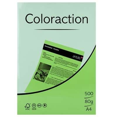 Picture of Butterfly Bright Tinted A4 Copy Paper 80gsm (Pack 500) Red