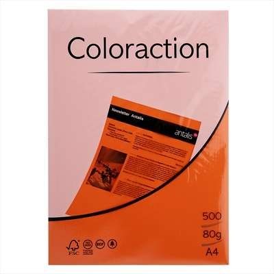 Picture of Butterfly Bright Tinted A4 Copy Paper 80gsm (Pack 500) Yellow