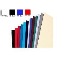 Picture of Rexel Binding Covers A4 297mmx210mm 285mic Leather Board (Pack 50) White