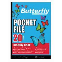 Picture of A4 Butterfly Pocket File