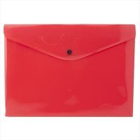 Picture of Waltons Primeline Poly Propylene Carry Folder with Press Stud CH201 (Each) Blue