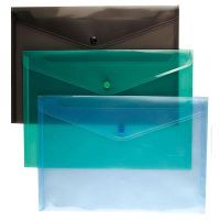 Picture of Waltons Primeline Poly Propylene Carry Folder with Press Stud CH201 (Each) Yellow