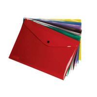 Picture of Waltons Primeline Poly Propylene Carry Folder with Press Stud CH201 (Each) Pastel Blue