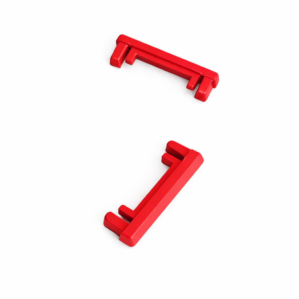 Picture of RAIL END CAP RED