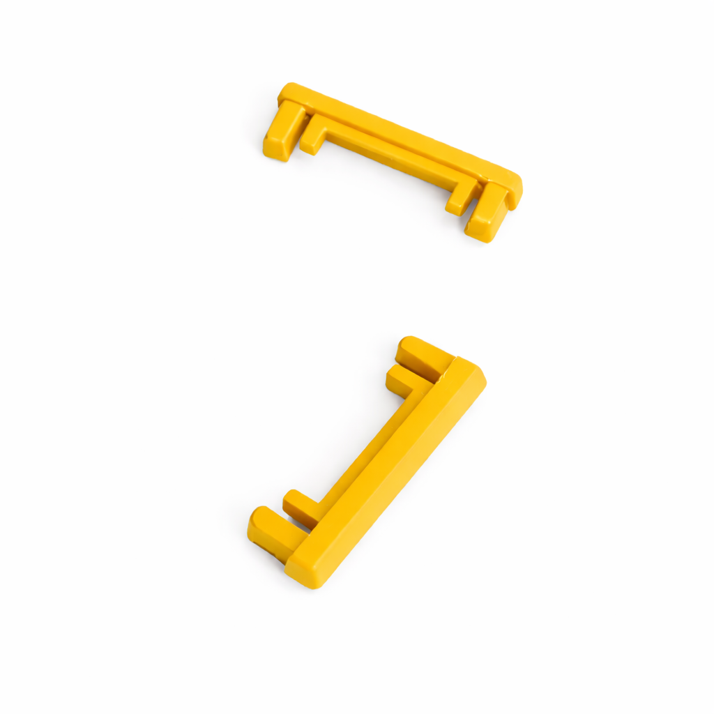Picture of RAIL END CAP YELLOW